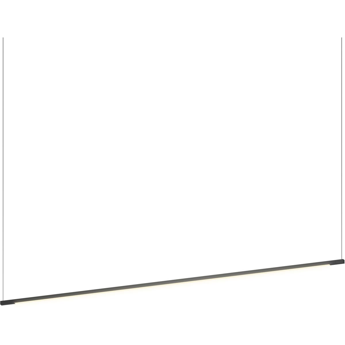 Koncept ZBP-48-L-SW-MTB-CNP Z-Bar LED 0.5 inch Matte Black Pendant Ceiling Light
